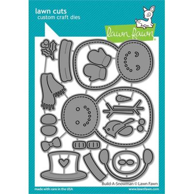 Lawn Fawn Lawn Cuts - Build-A-Snowman